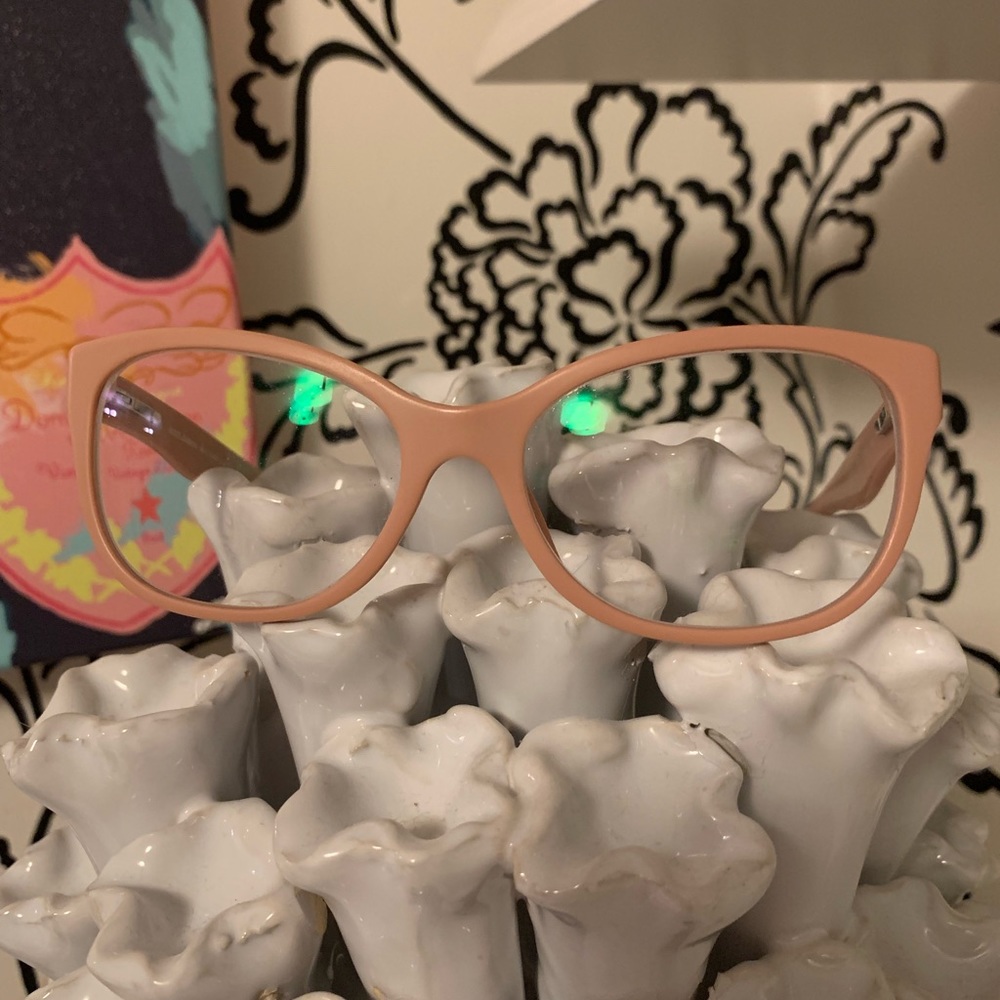 Dolce & Gabbana Rx glasses. Matte Mod Pink